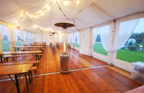 6x14 m Helårs cateringtelt