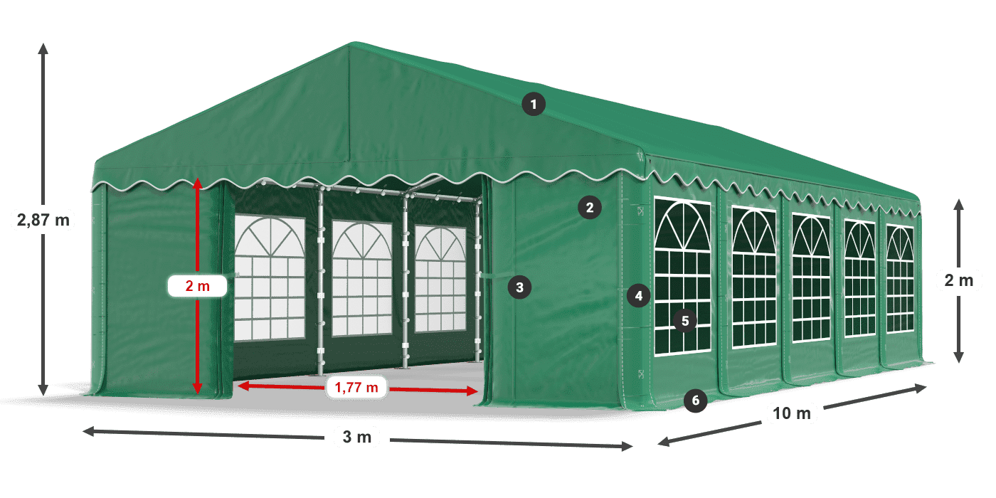 IPE 240 PE legende 2m