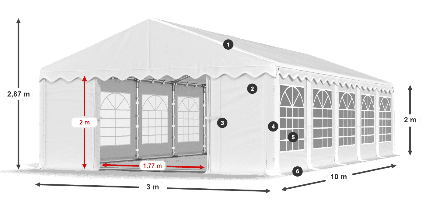 IPE 240 PE legende 2m
