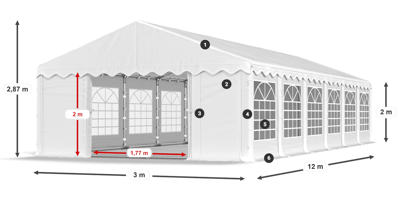 IPE 240 PE legende 2m