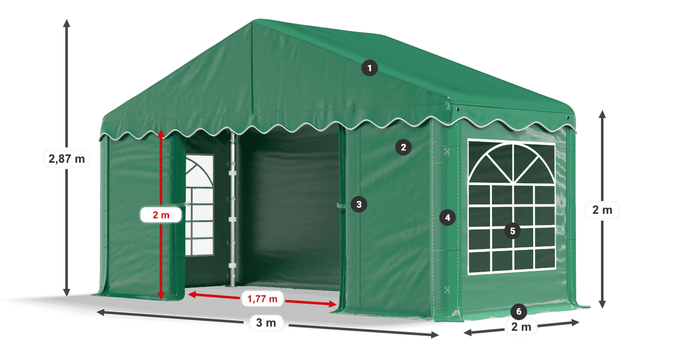 IPE 240 PE legende 2m