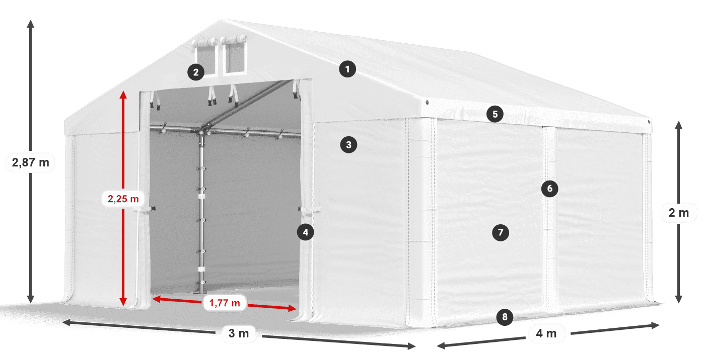 MSD 560 PVC legende 2m