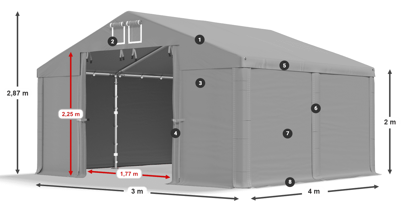 MSD 560 PVC legende 2m