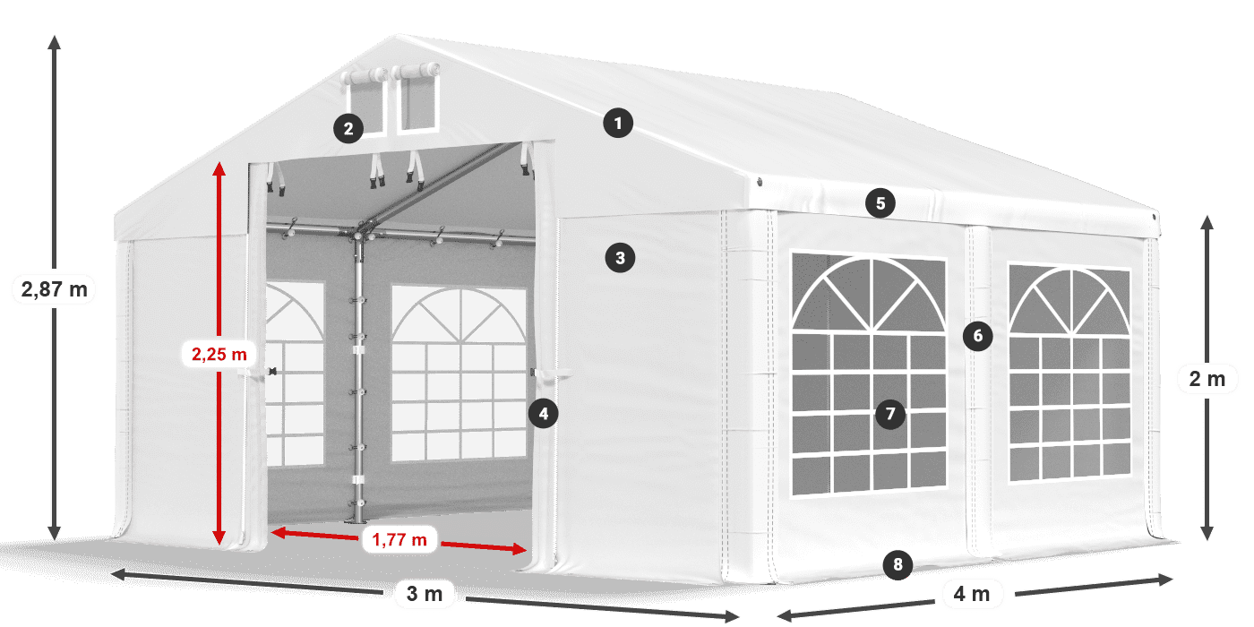 ISD 560 PVC legende 2m