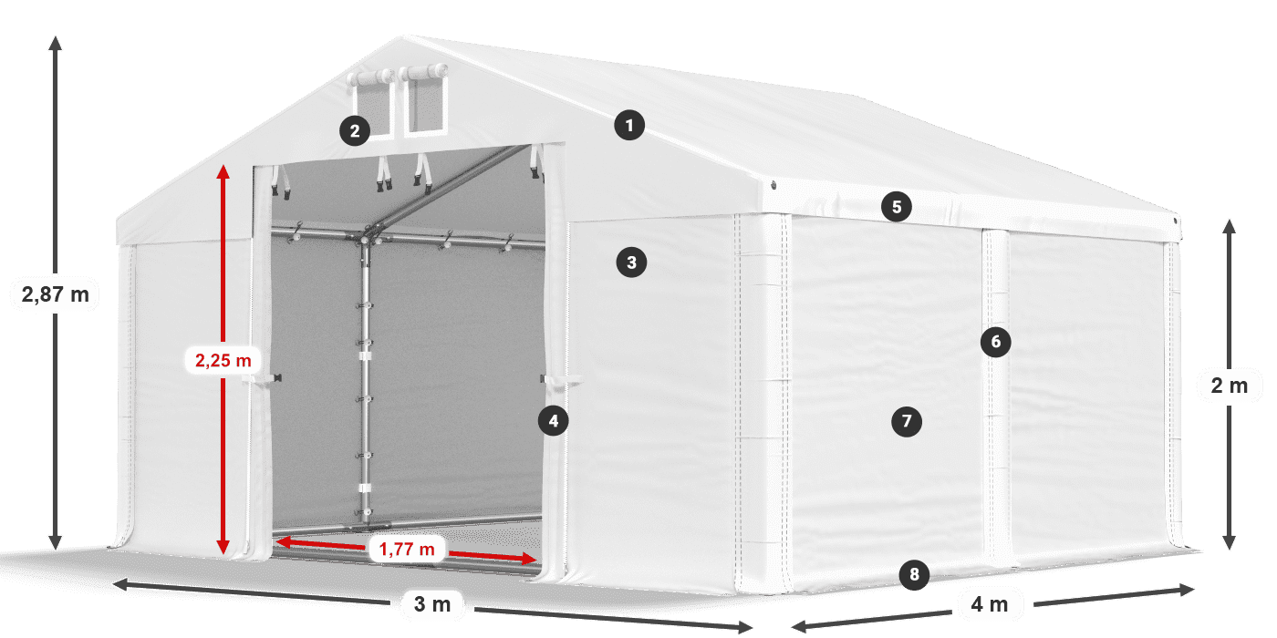MSD 560 PVC legende 2m