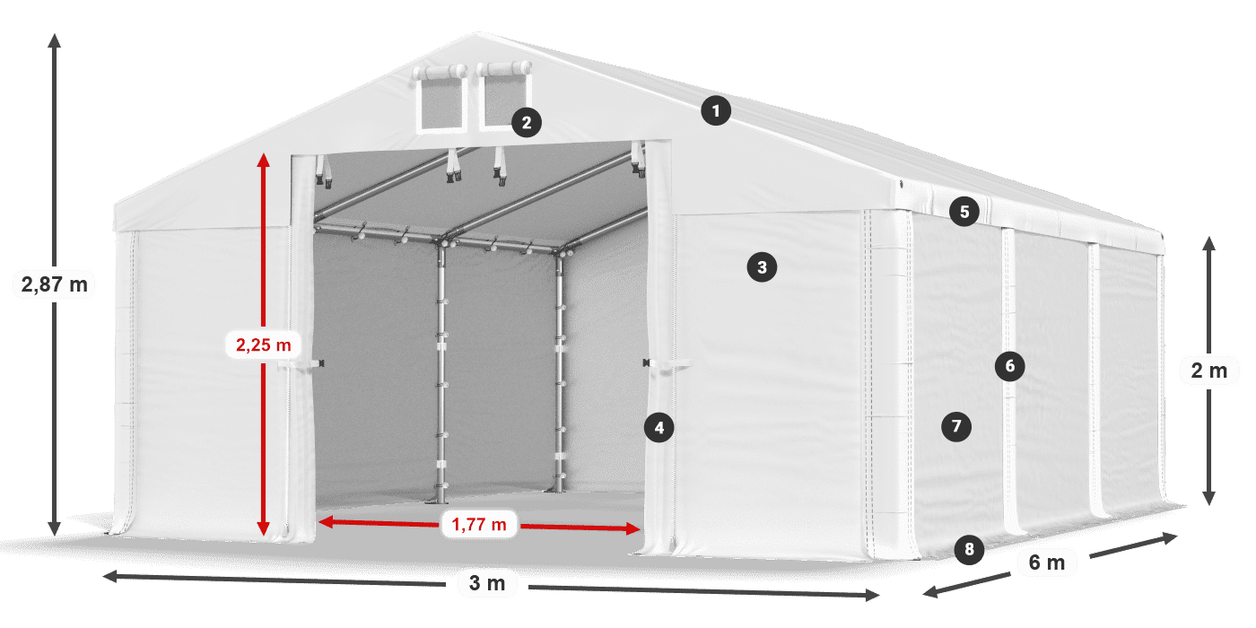 MSD 560 PVC legende 2m