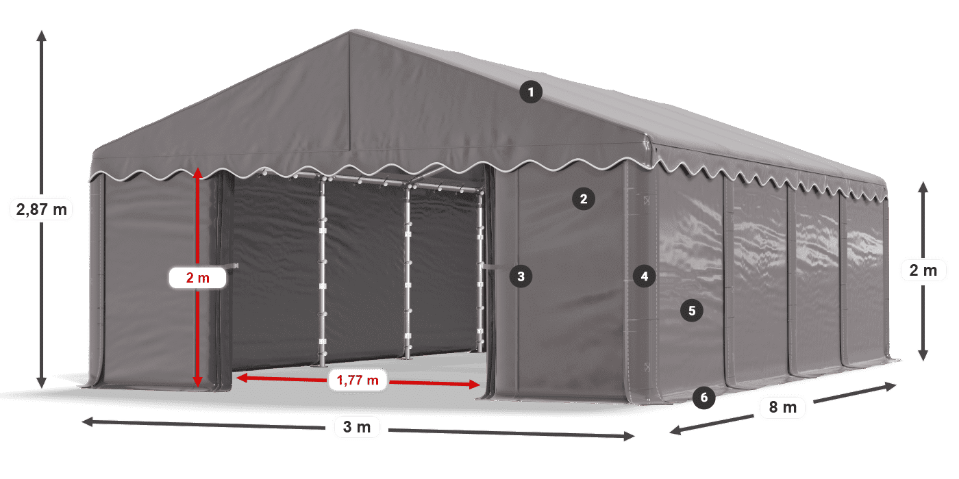 MPE 240 PE legende 2m