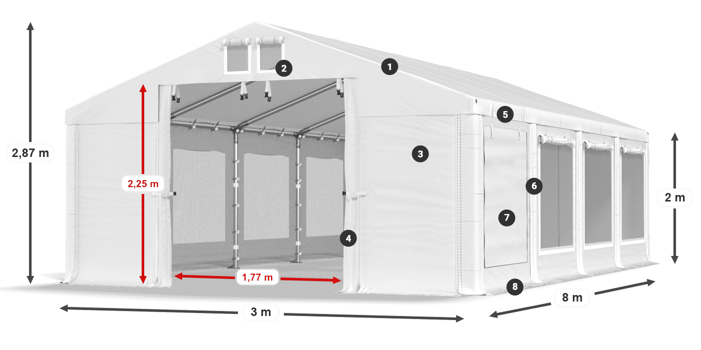 ISDM 560 PVC legende 2m