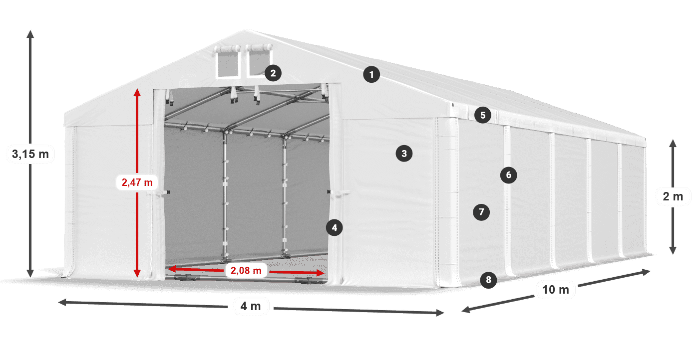 MSD 560 PVC legende 2m