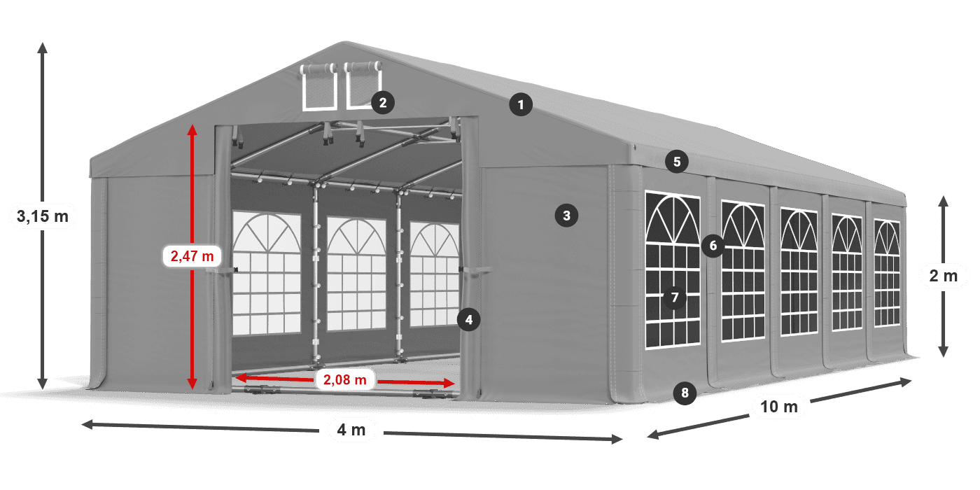 ISD 560 PVC legende 2m