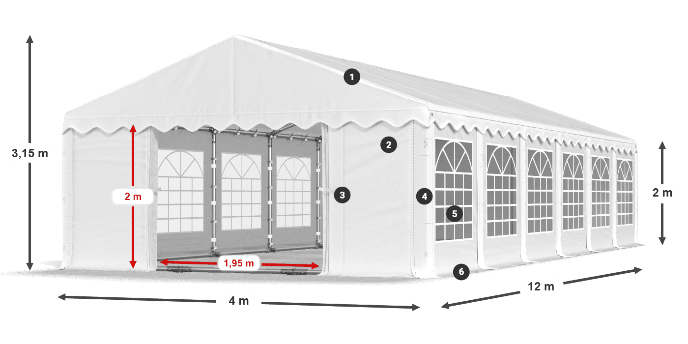 IPE 240 PE legende 2m