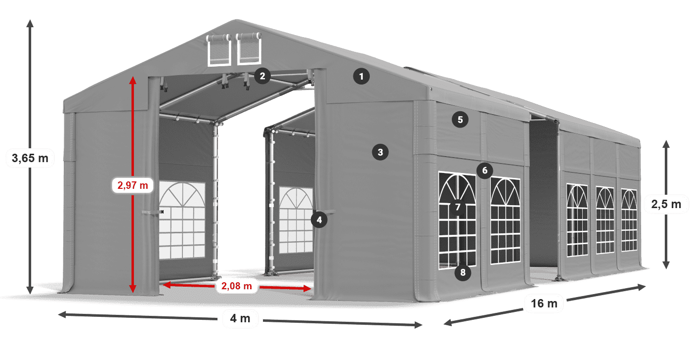ISD 560 PVC legende 2,5m