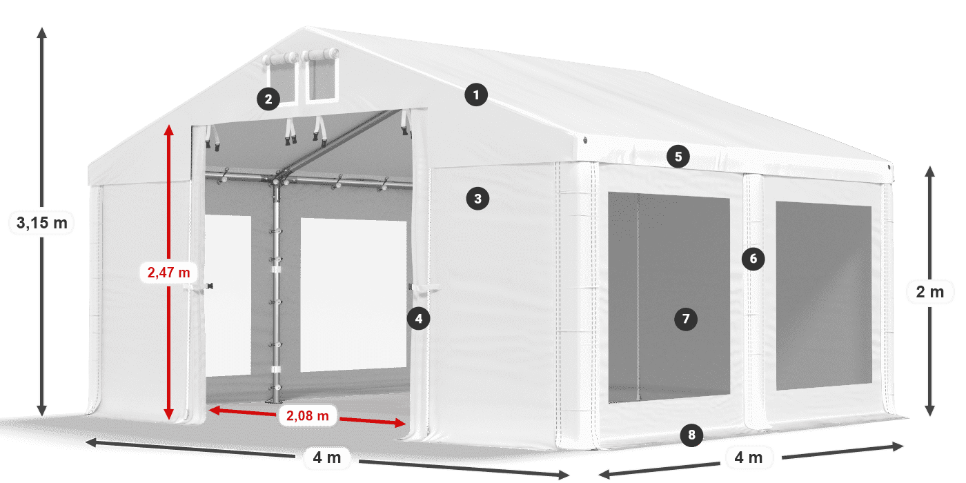 ISDT 560 PVC legende 2m