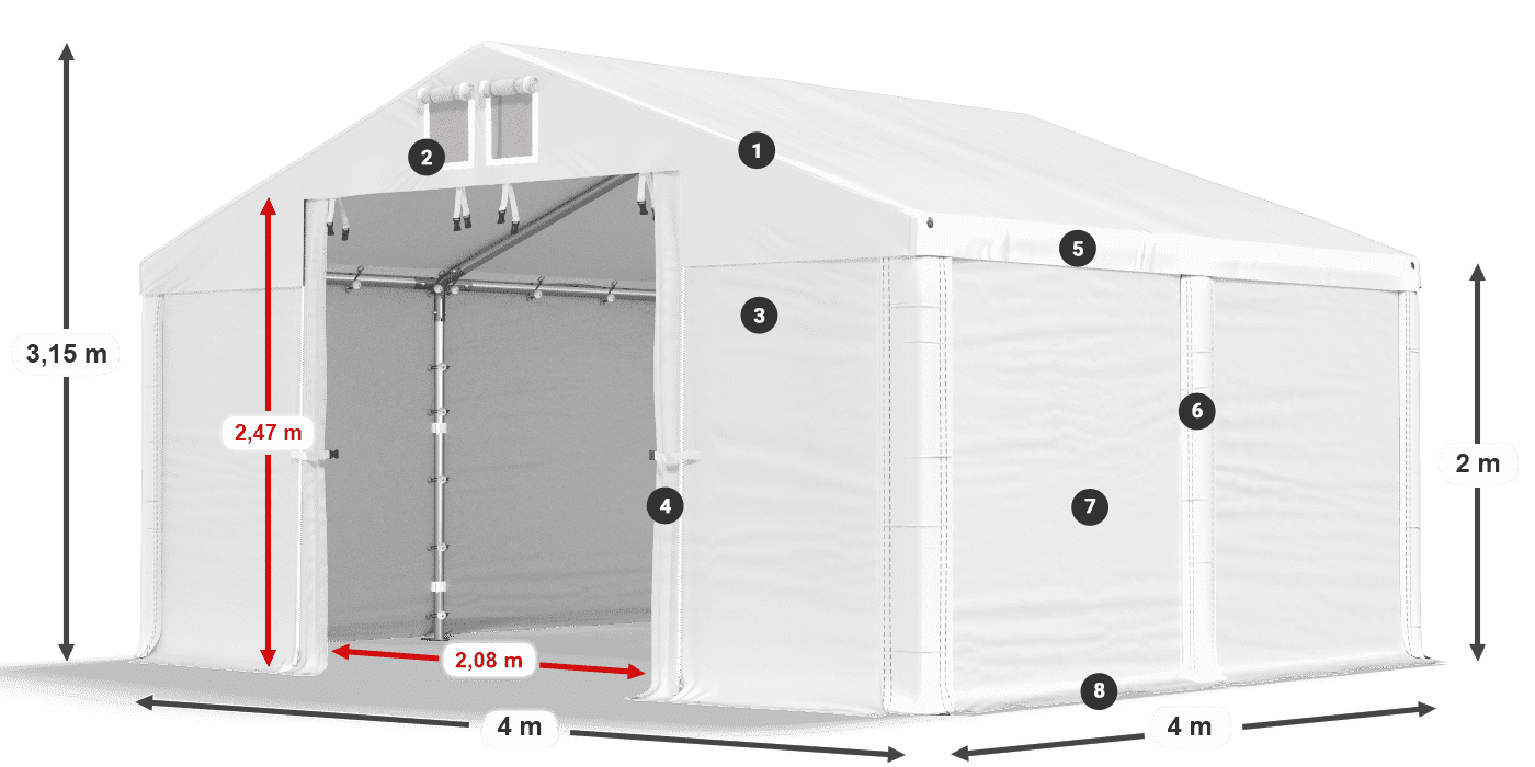 MSD 560 PVC legende 2m