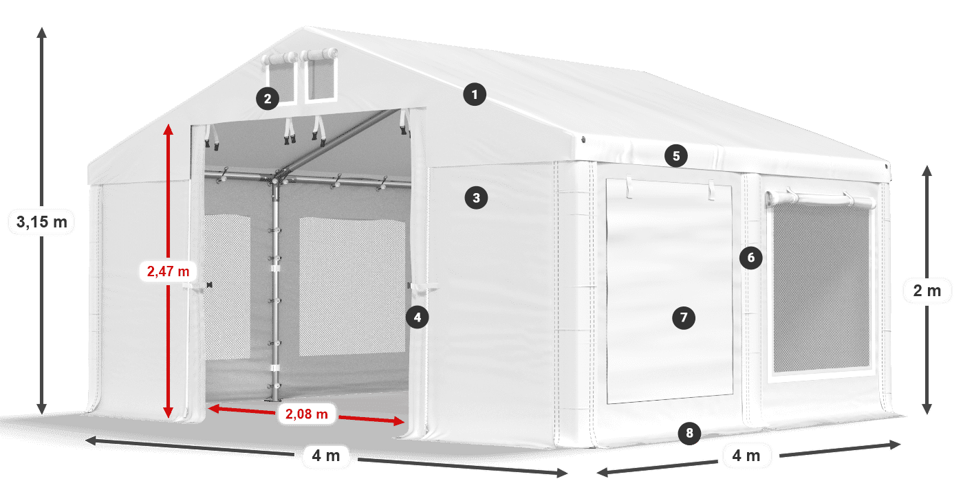 ISDM 560 PVC legende 2m