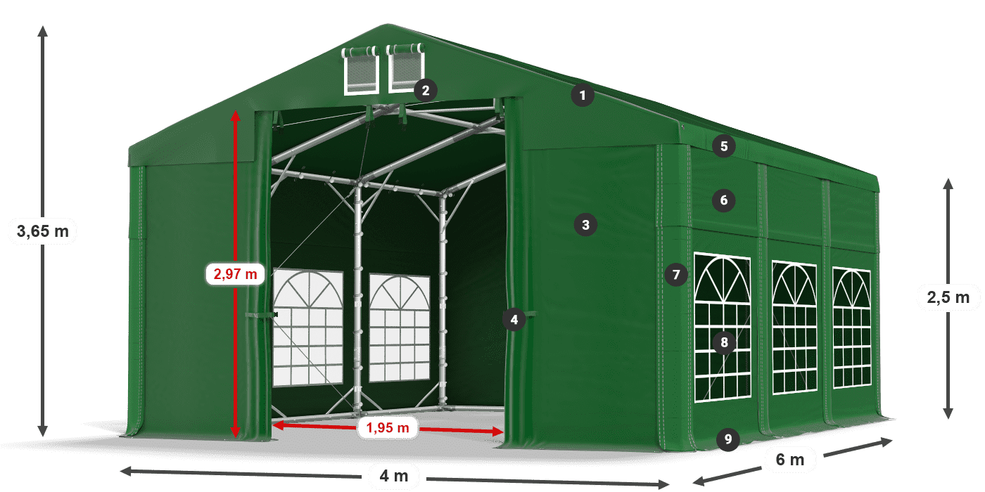 ISD 560 PVC legende 2,5m