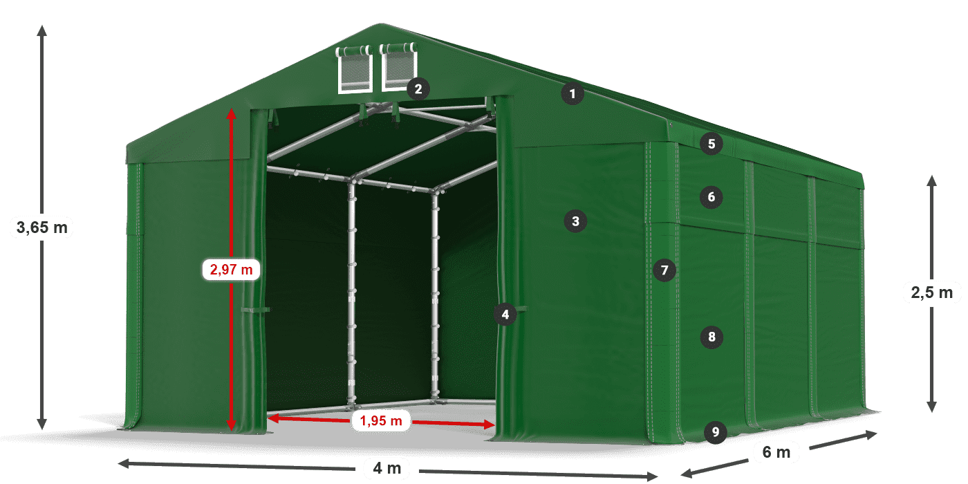 MSD 560 PVC legende 2,5m