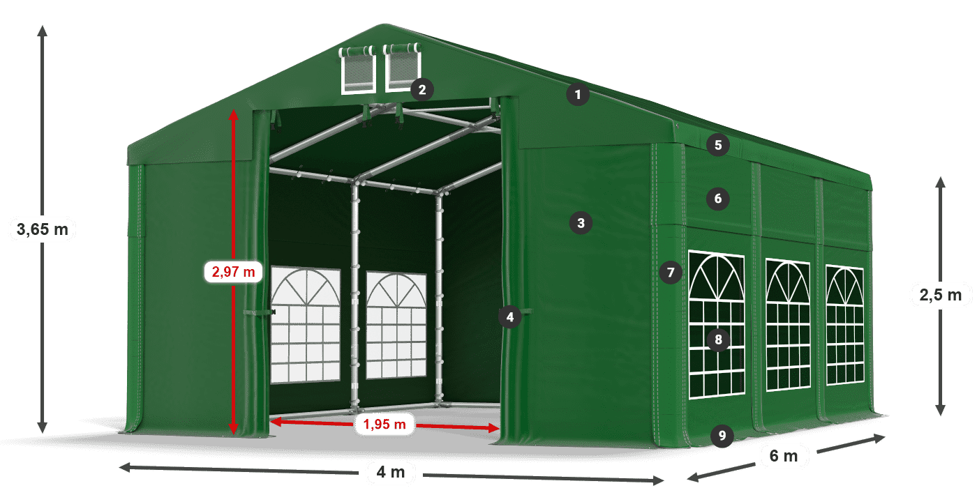 ISD 560 PVC legende 2,5m