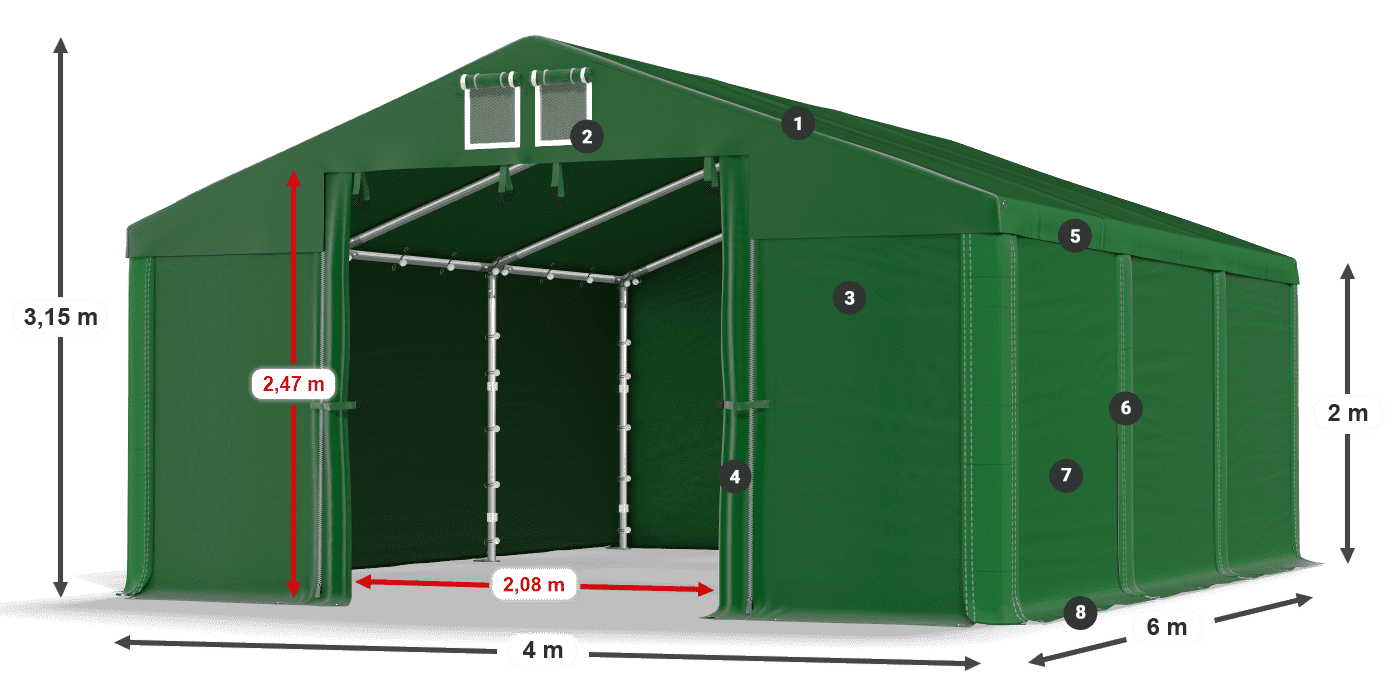 MSD 560 PVC legende 2m