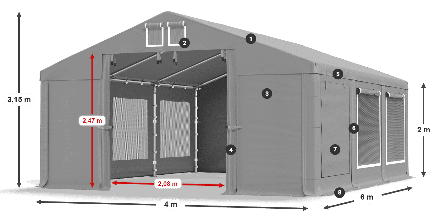 ISDM 560 PVC legende 2m
