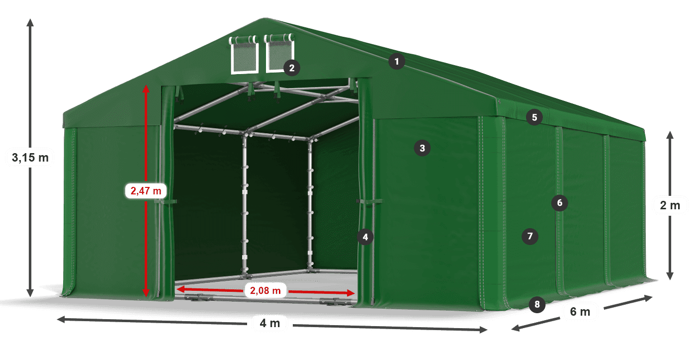 MSD 560 PVC legende 2m