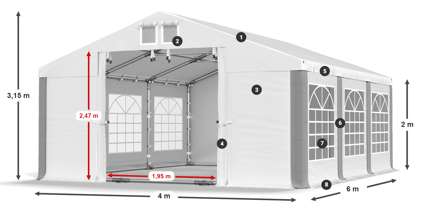 ISD 560 PVC legende 2m