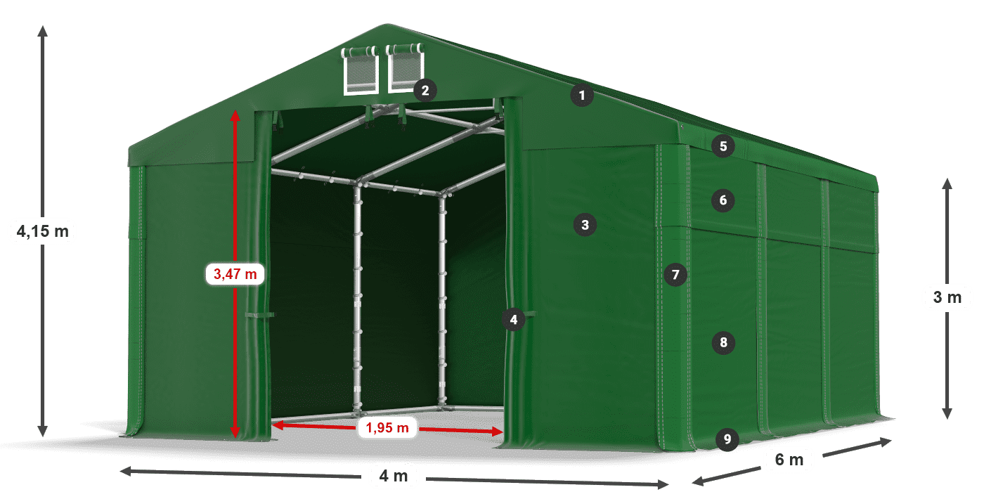 MSD 560 PVC legende 3m