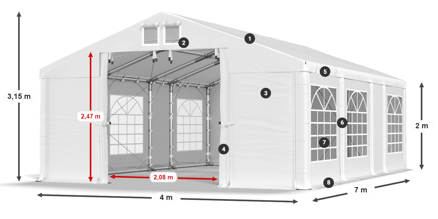 IMS 580 PVC legende 2m