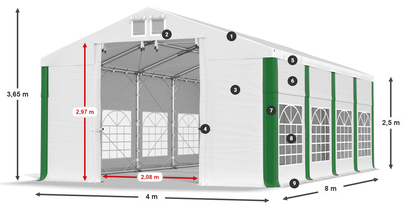 IFR 620 PVC legende 2,5m
