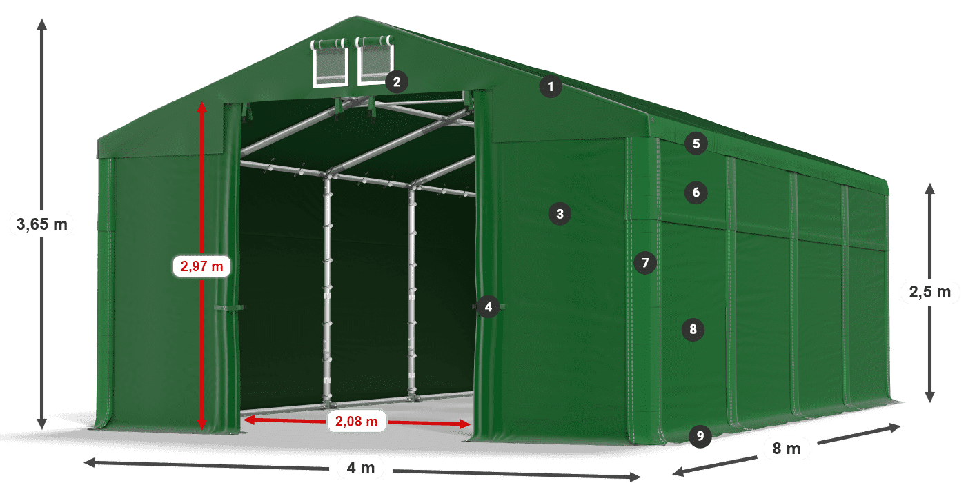 MSD 560 PVC legende 2,5m