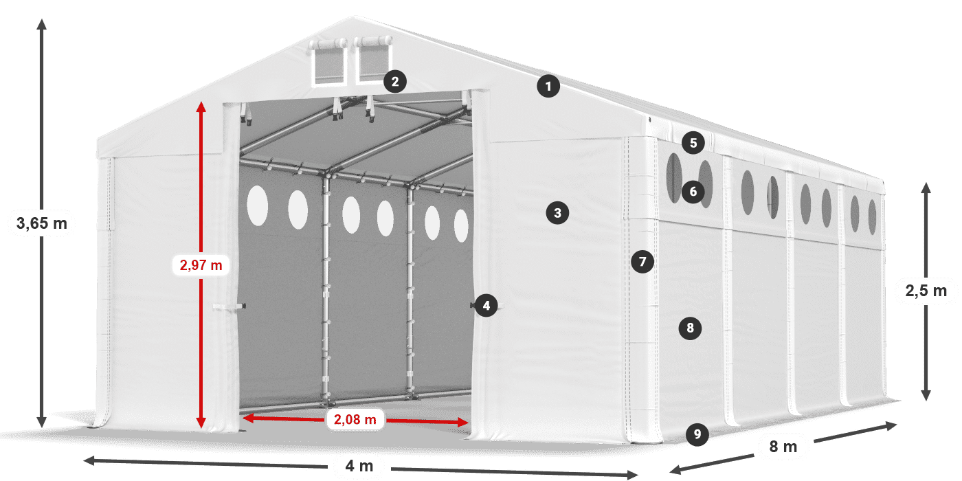 MSDO 560 PVC legende 2,5m