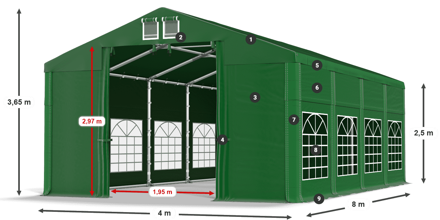 ISD 560 PVC legende 2,5m