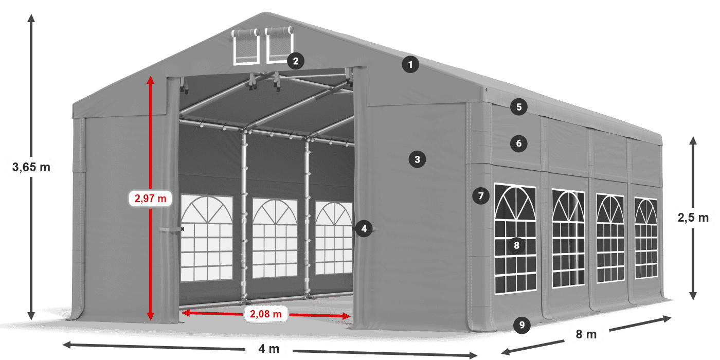 ISD 560 PVC legende 2,5m