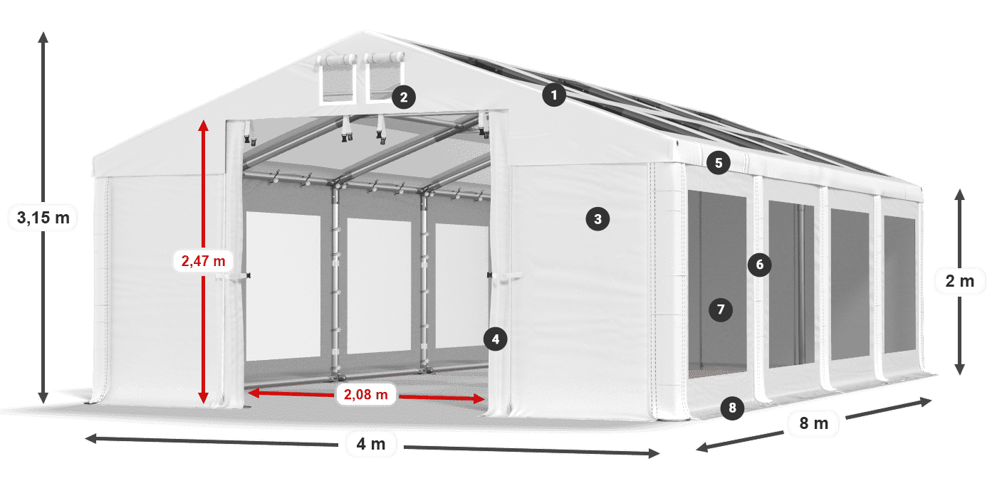 IMST 580 PVC legende 2m