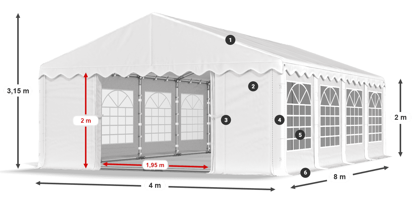 IPE 240 PE legende 2m