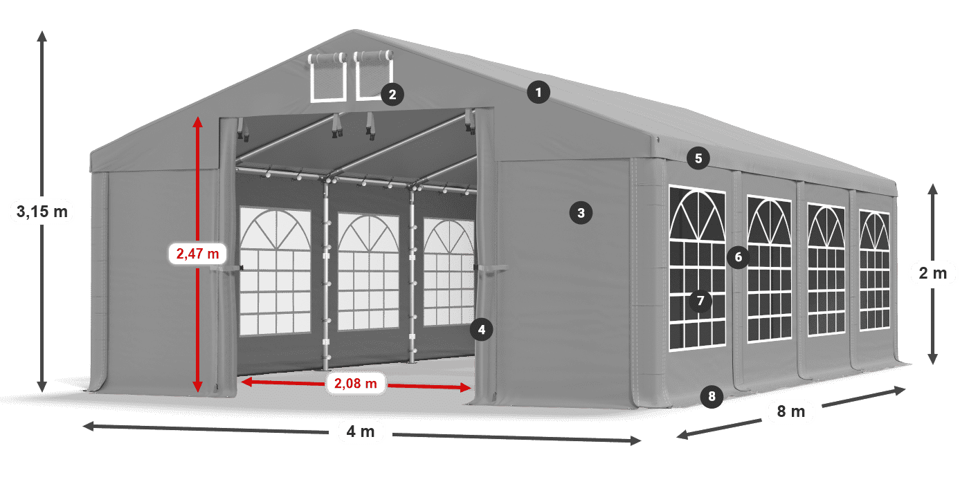 ISD 560 PVC legende 2m