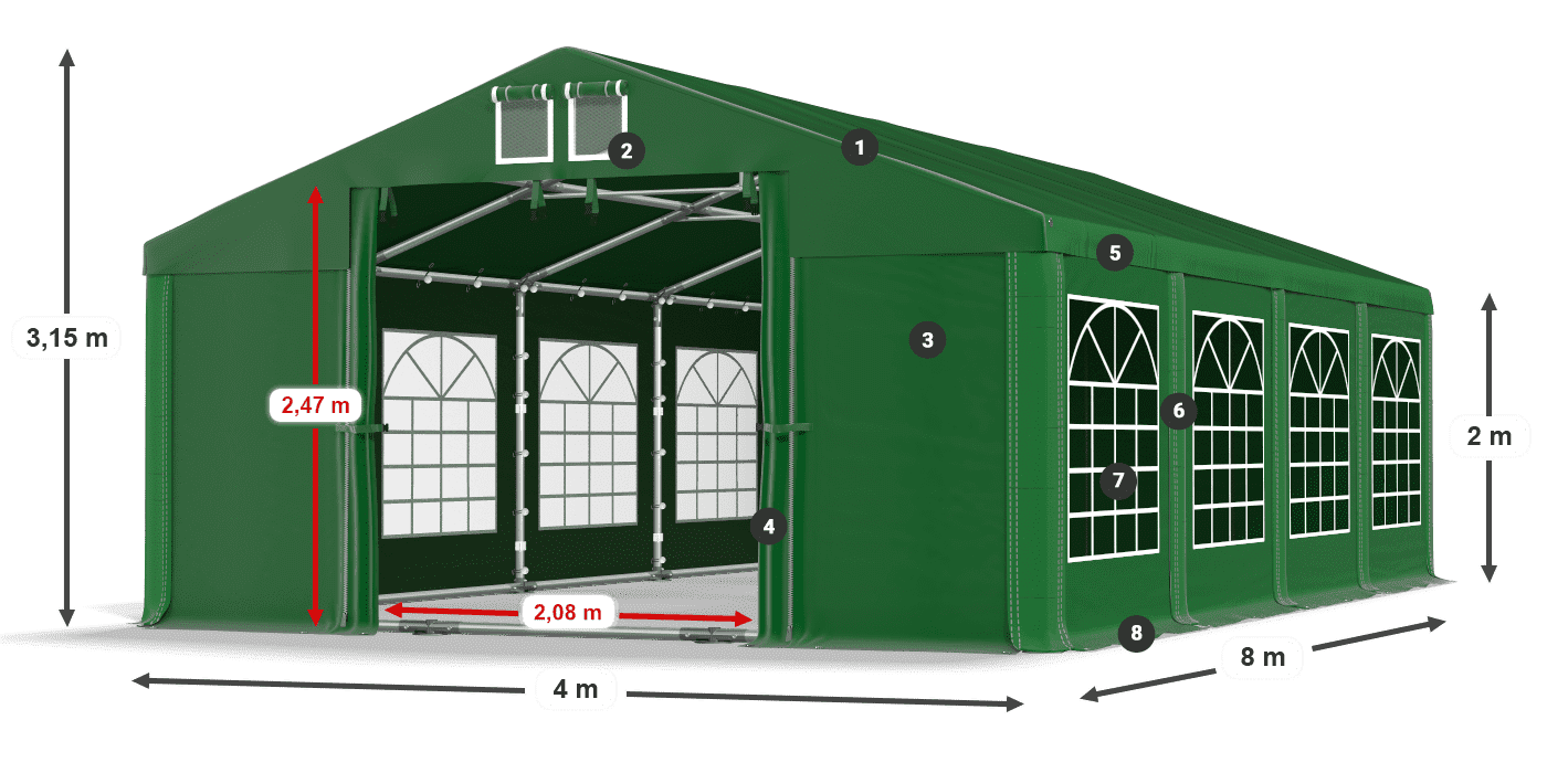 ISD 560 PVC legende 2m