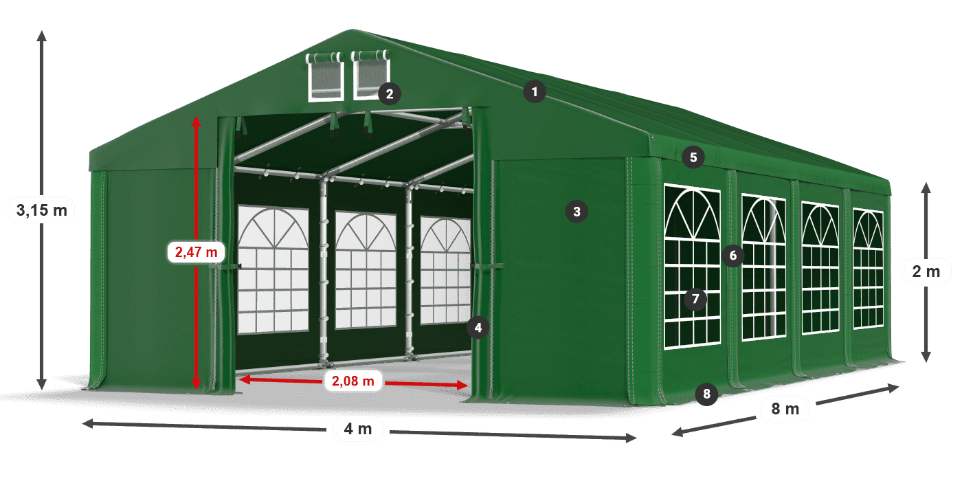 ISD 560 PVC legende 2m