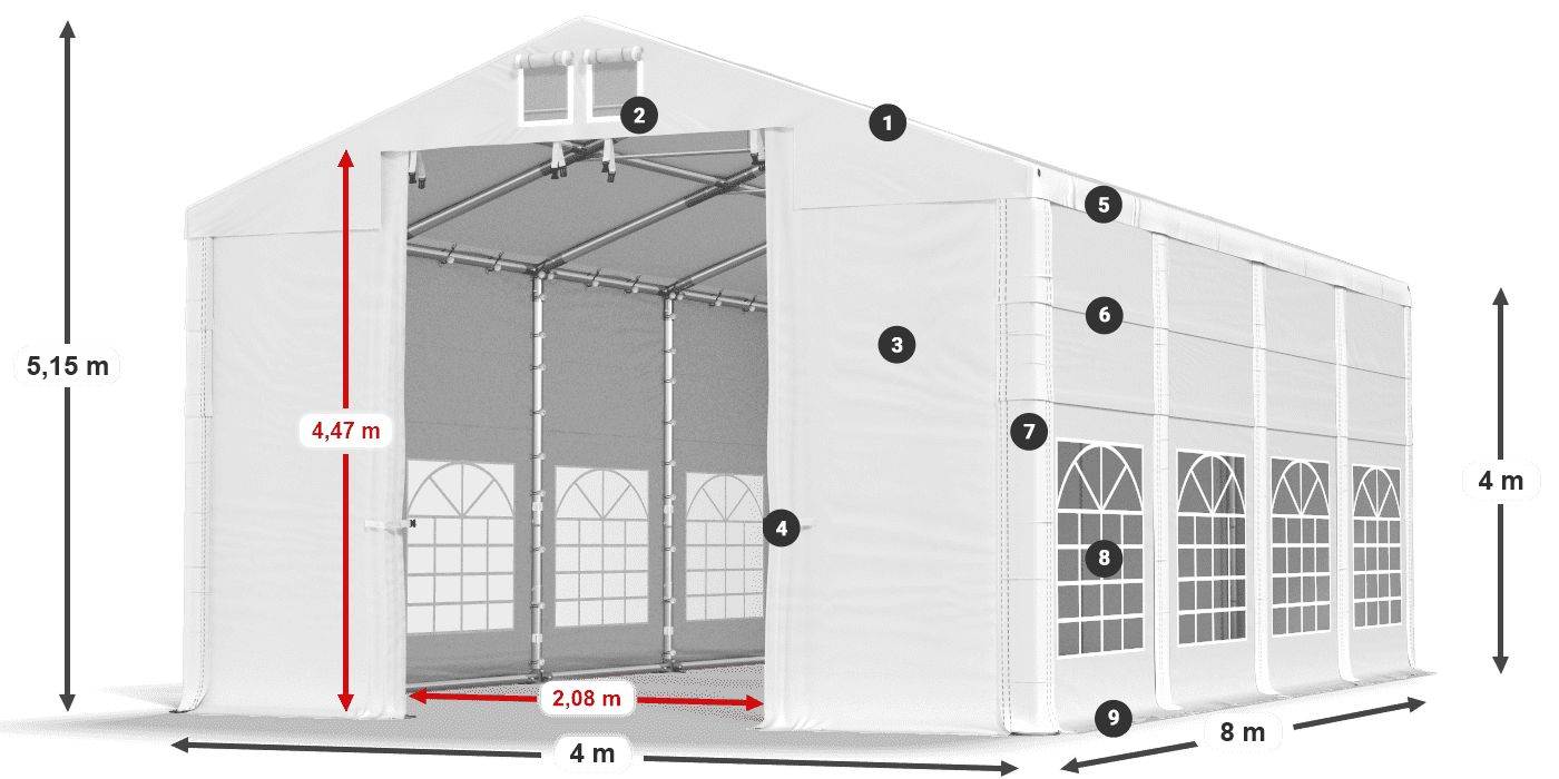 IMS 580 PVC legende 4m