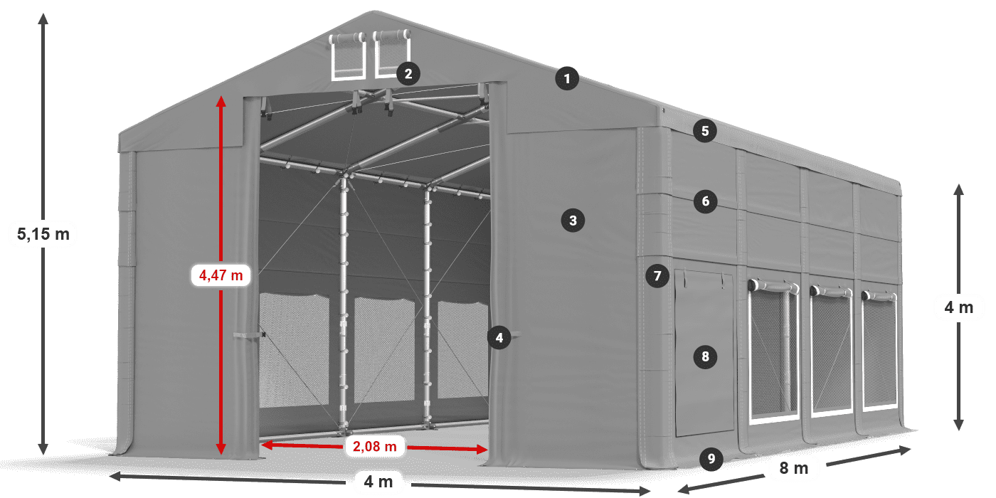 ISDM 560 PVC legende 4m
