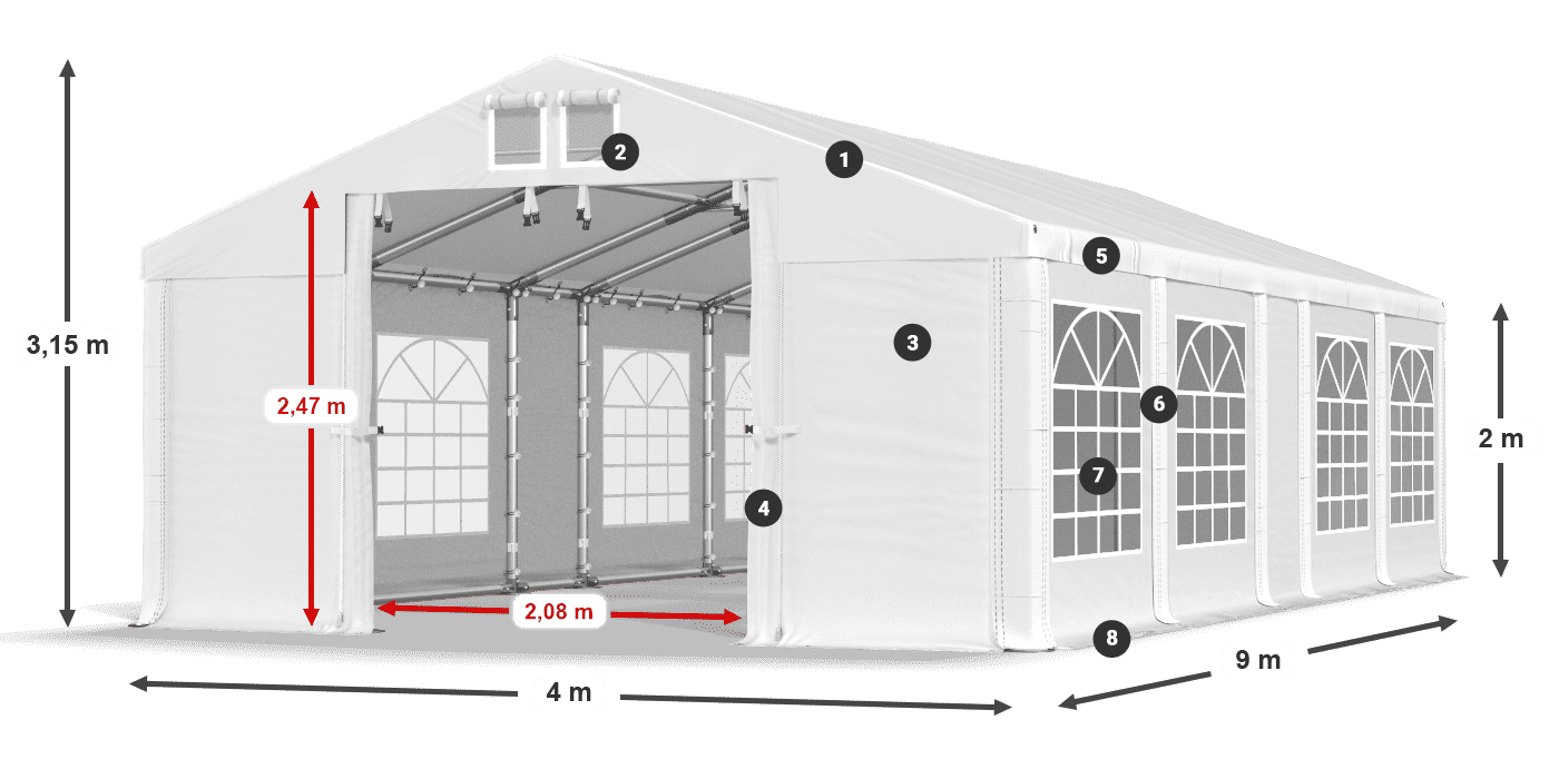 IFR 620 PVC legende 2m