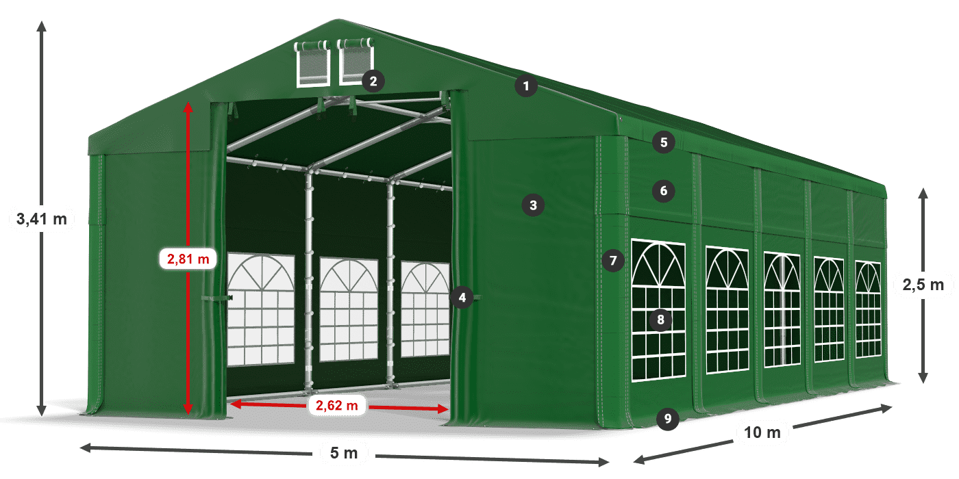 ISD 560 PVC legende 2,5m