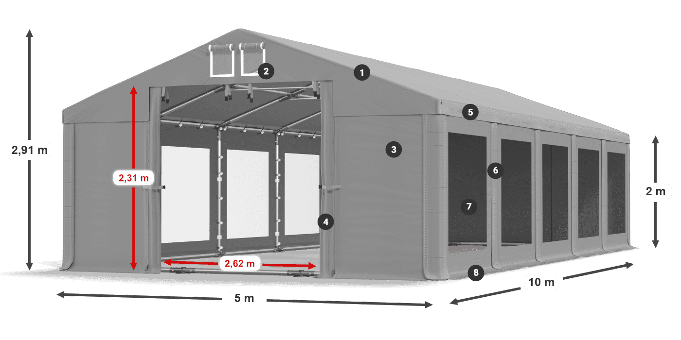ISDT 560 PVC legende 2m