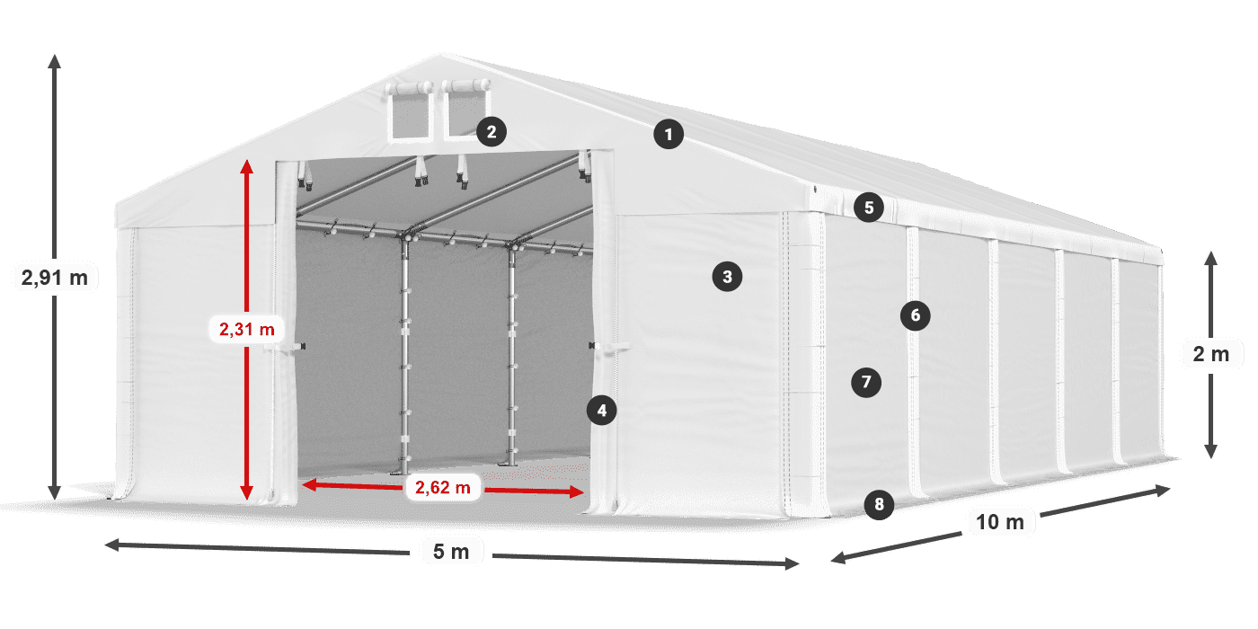 MSD 560 PVC legende 2m