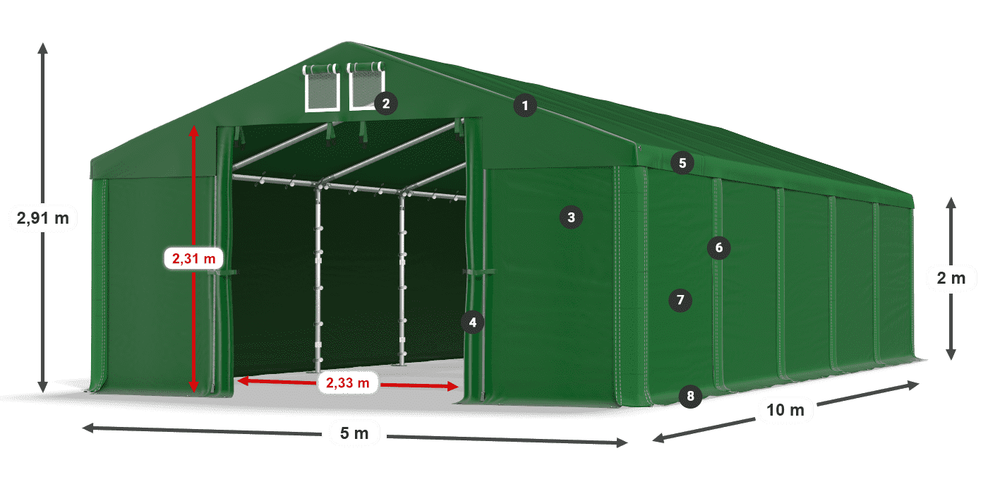 MSD 560 PVC legende 2m