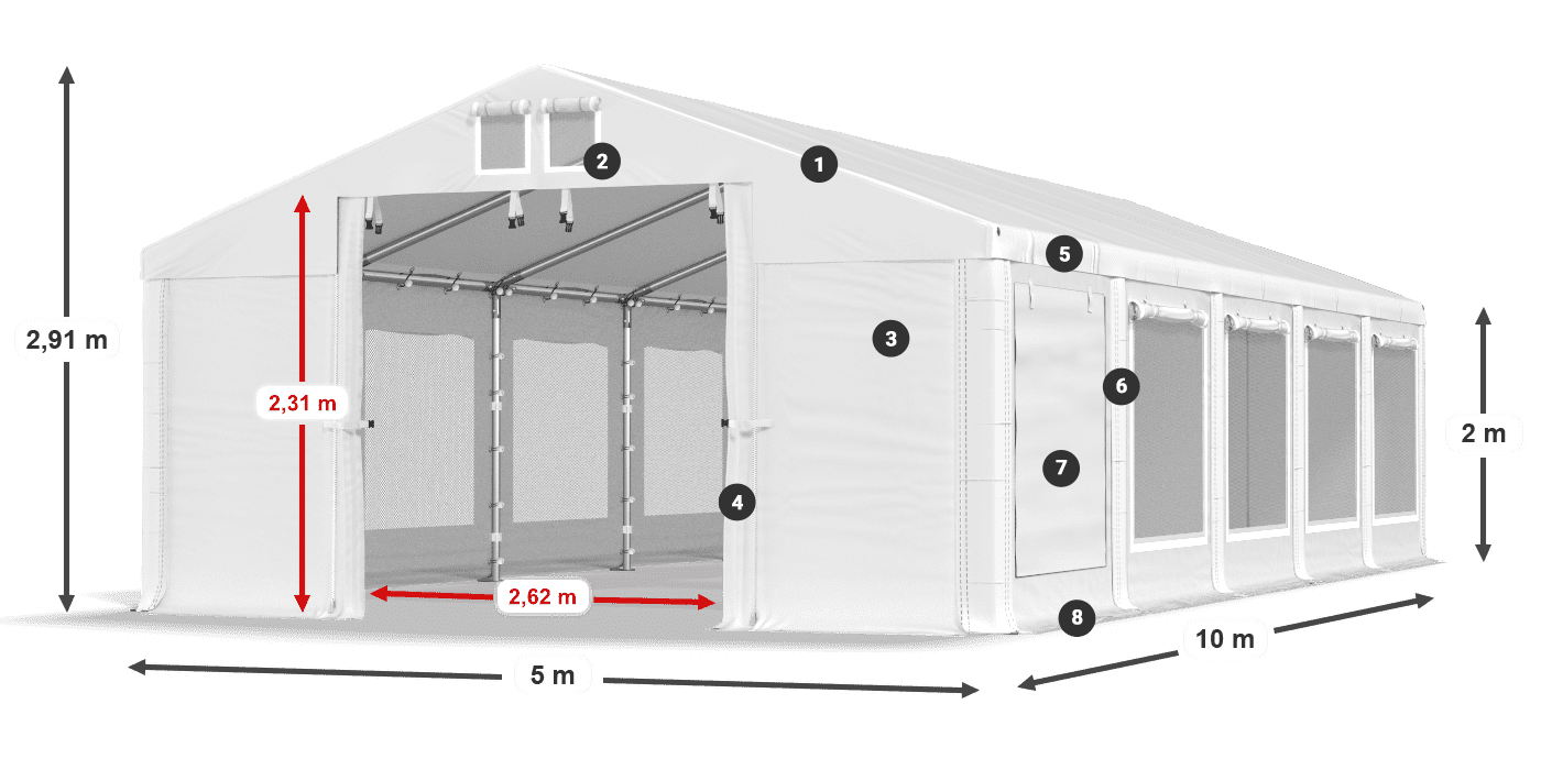ISDM 560 PVC legende 2m