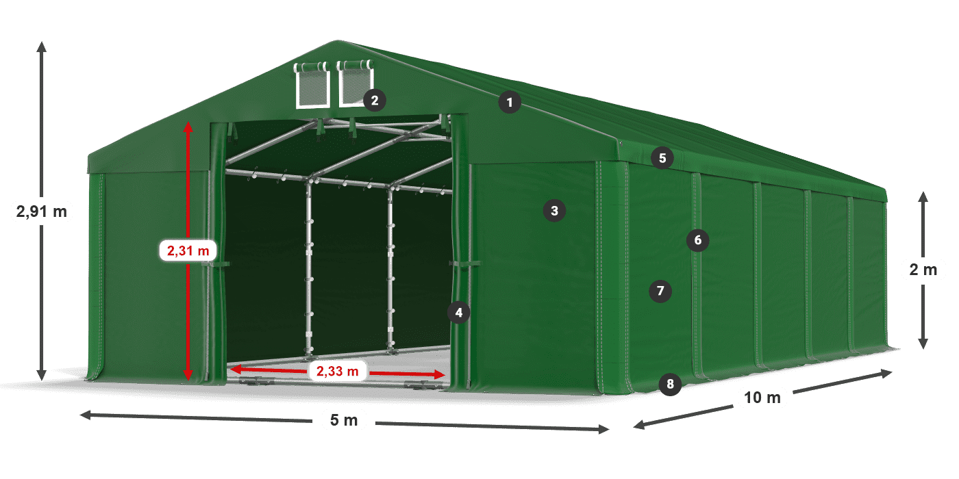 MSD 560 PVC legende 2m