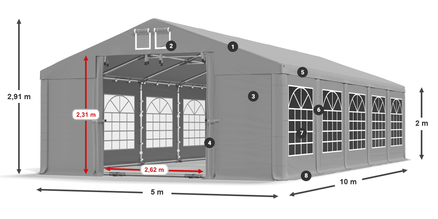 ISD 560 PVC legende 2m