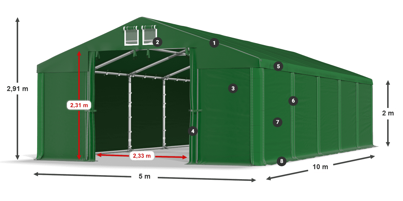 MSD 560 PVC legende 2m