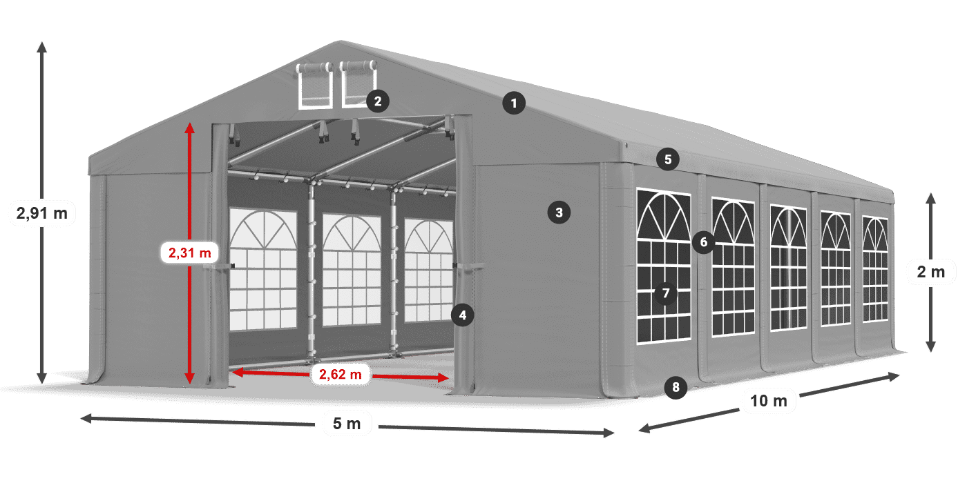 ISD 560 PVC legende 2m